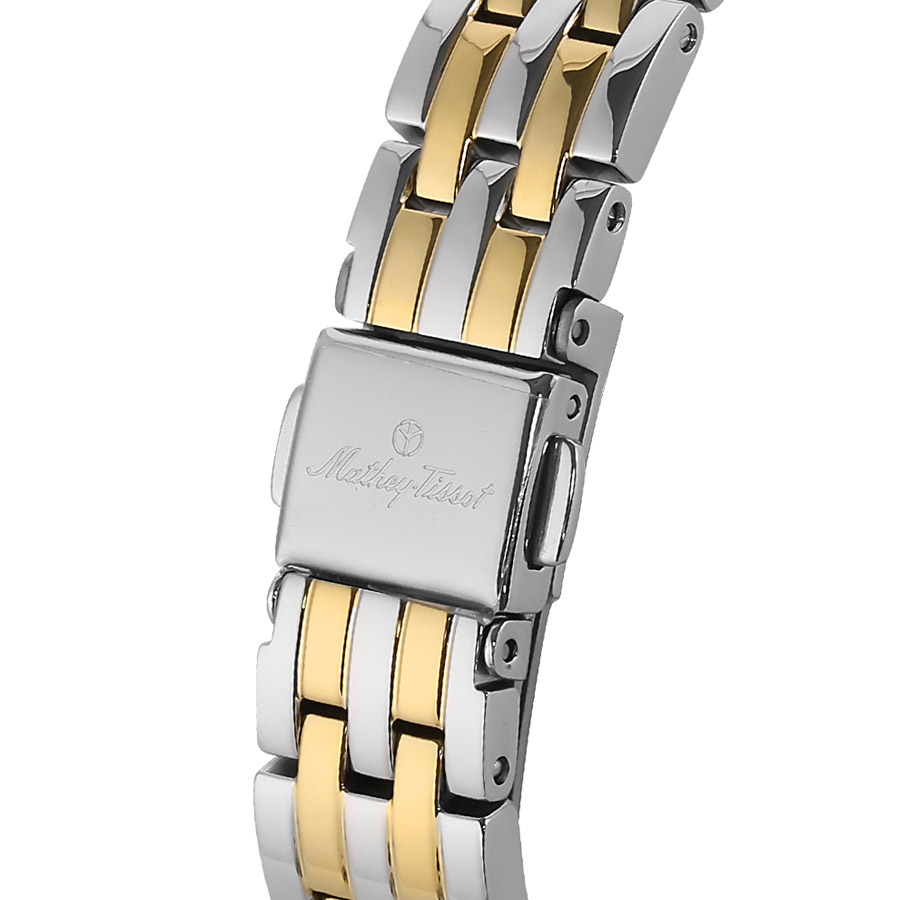 Đồng Hồ Nữ Mathey Tissot 23 mm D104PYI Màu Vàng - Bạc