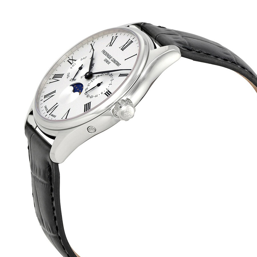 Đồng Hồ Nam Frederique Constant Classics Moonphase Men's Watch FC-260WR5B6 Màu Đen