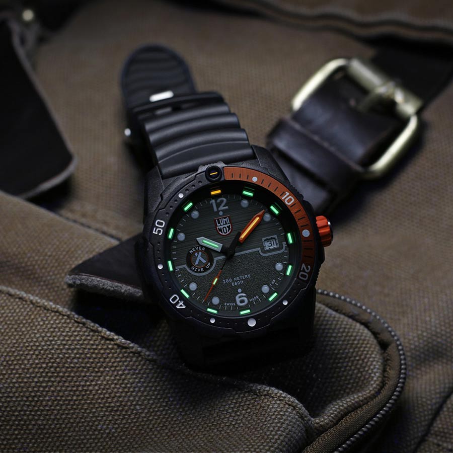 Đồng Hồ Nam Luminox Bear Grylls Survival, 42mm, Outdoor Explorer Watch 3729 Màu Đen