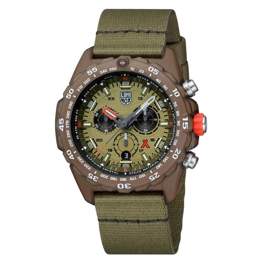 Đồng Hồ Nam Luminox Bear Grylls Survival ECO Master, 45mm, Sustainable Outdoor Watch 3757.ECO Phối Màu