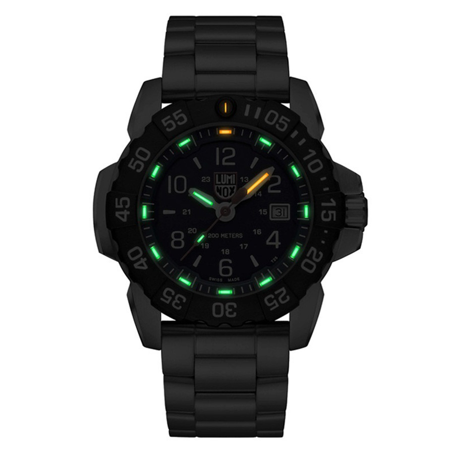 Đồng Hồ Nam Luminox Navy SEAL Steel, 45mm, Military Dive Watch 3254 Màu Bạc