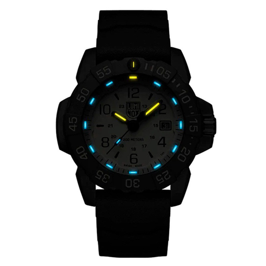 Đồng Hồ Nam Luminox Navy Seal Foundation, 45mm, Military / Diver Watch 3251.CBNSF.SET Màu Đen
