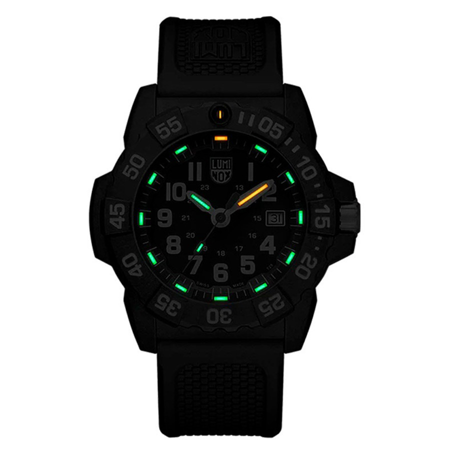 Đồng Hồ Nam Luminox Navy SEAL, 45mm, Dive Watch 3501.F Màu Đen