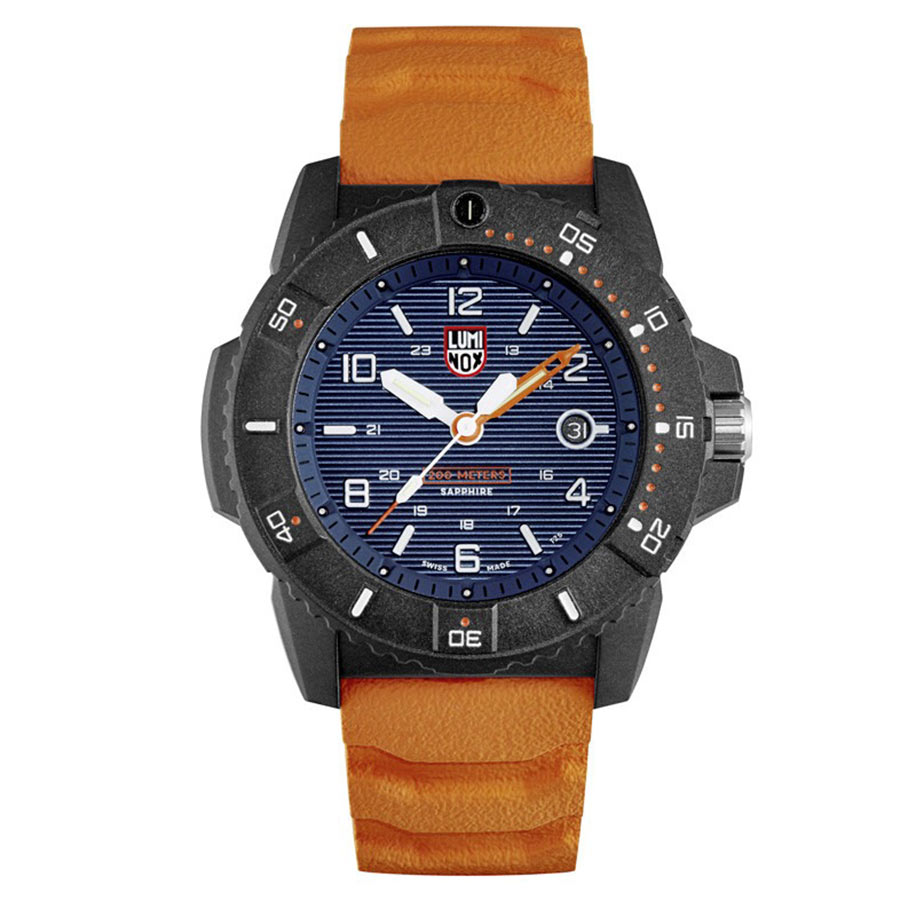 Đồng Hồ Nam Luminox Navy SEAL, 45mm, Dive Watch 3603 Màu Đen Cam