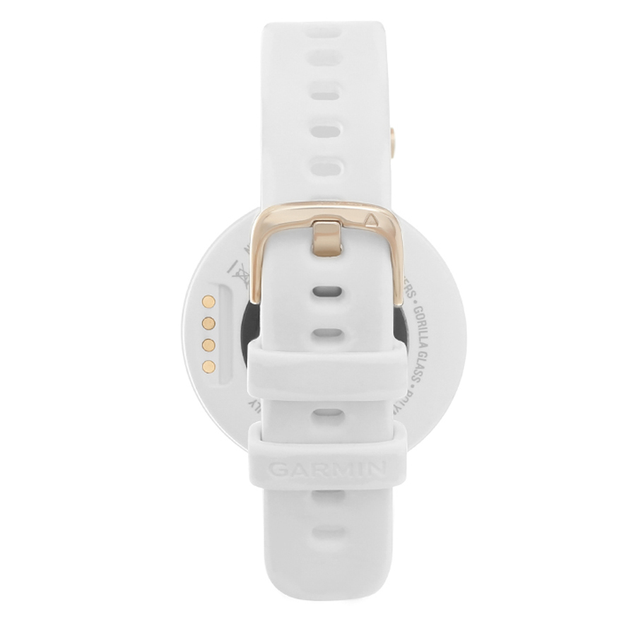 Đồng Hồ Thông Minh Garmin Lily Dây Silicone Màu Trắng