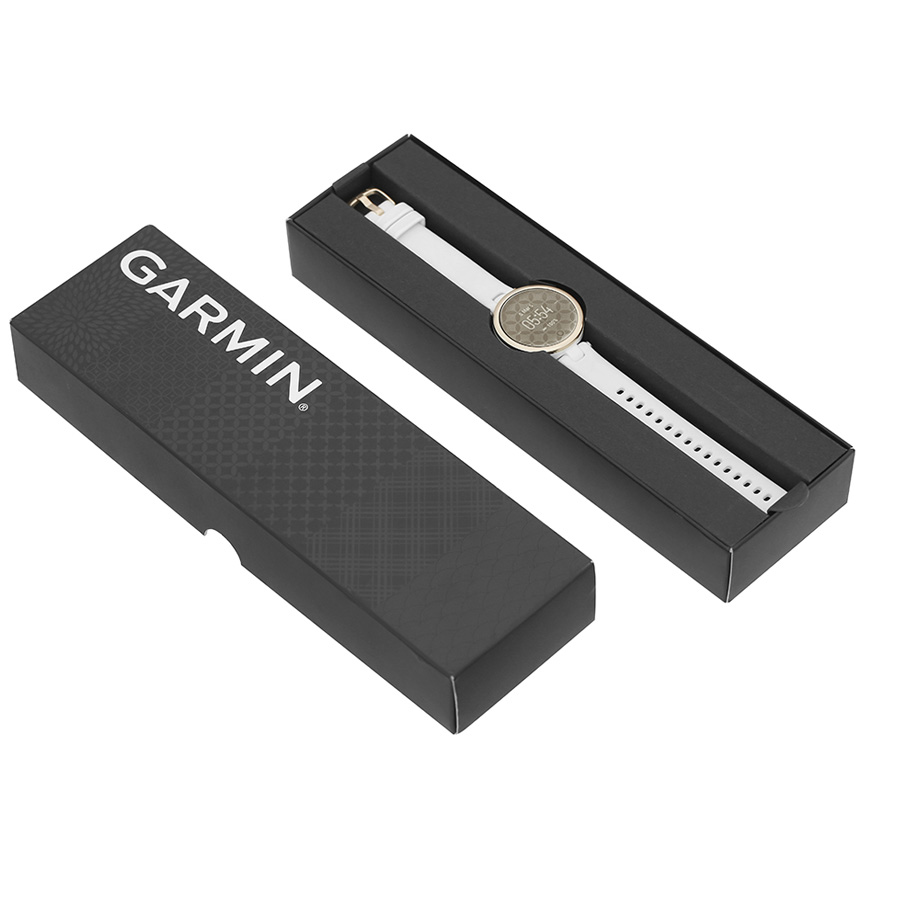 Đồng Hồ Thông Minh Garmin Lily Dây Silicone Màu Trắng