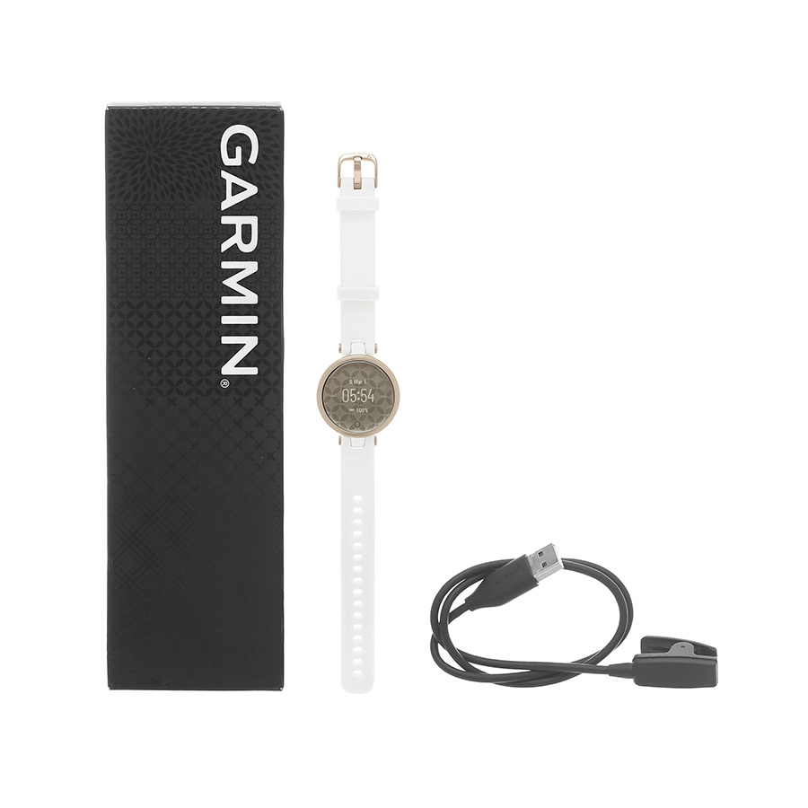 Đồng Hồ Thông Minh Garmin Lily Dây Silicone Màu Trắng