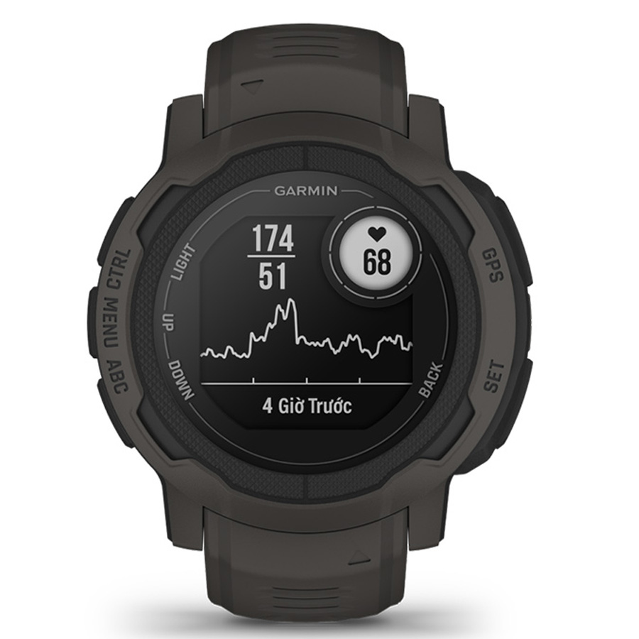 Đồng Hồ Thông Minh Garmin Instinct 2 Màu Xám