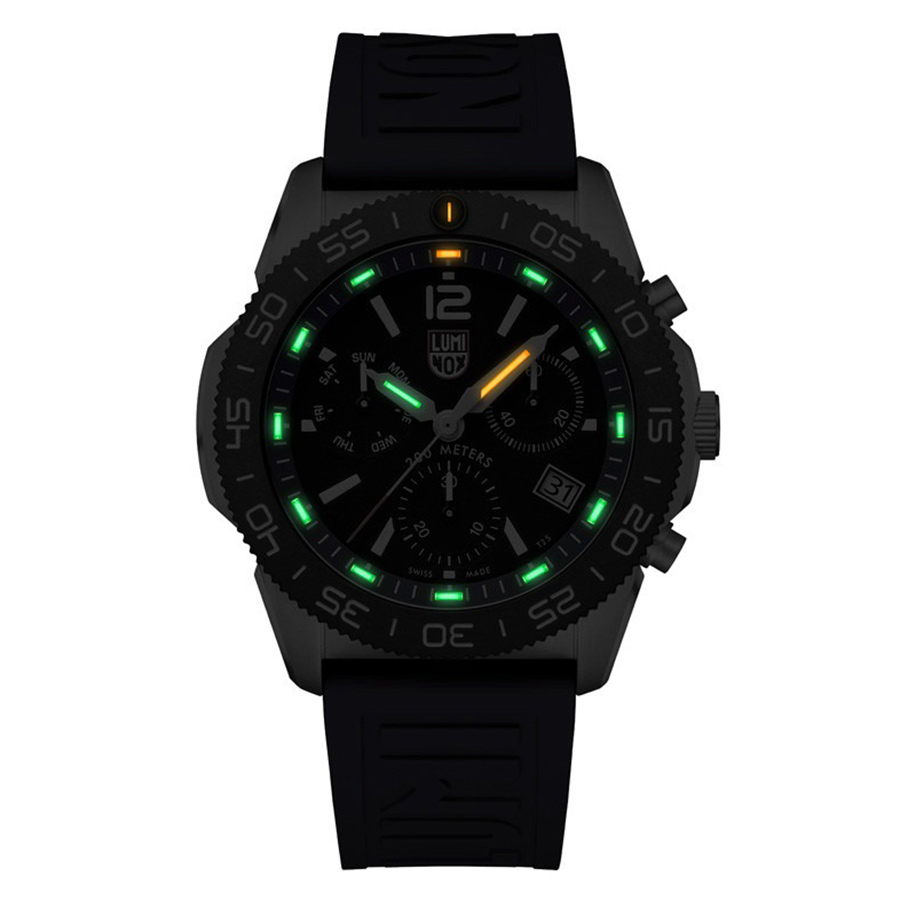 Đồng Hồ Nam Luminox Pacific Diver Chronograph, 44mm, Diver Watch 3143 Màu Xanh Bạc