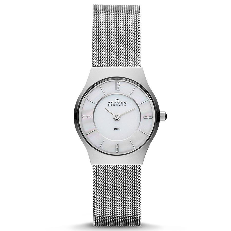 Đồng Hồ Nữ Skagen 233XSSS Màu Trắng Bạc