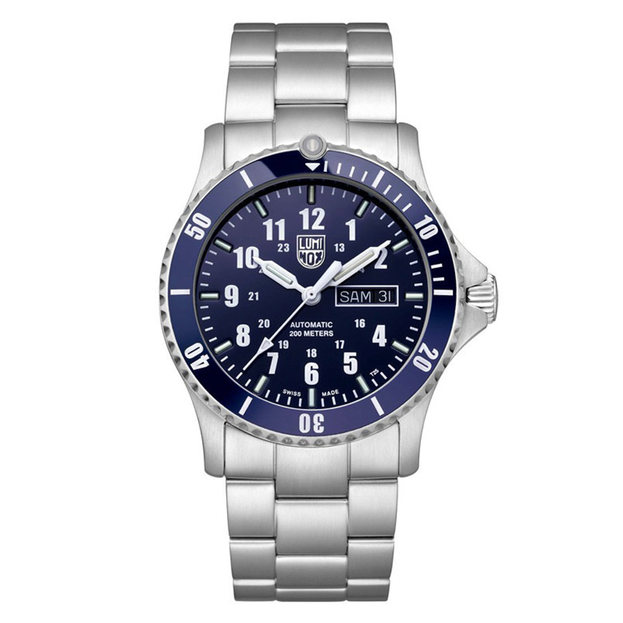Đồng Hồ Nam Luminox Automatic Sport Timer, 42mm, Sport Watch 0924 Màu Xanh Bạc