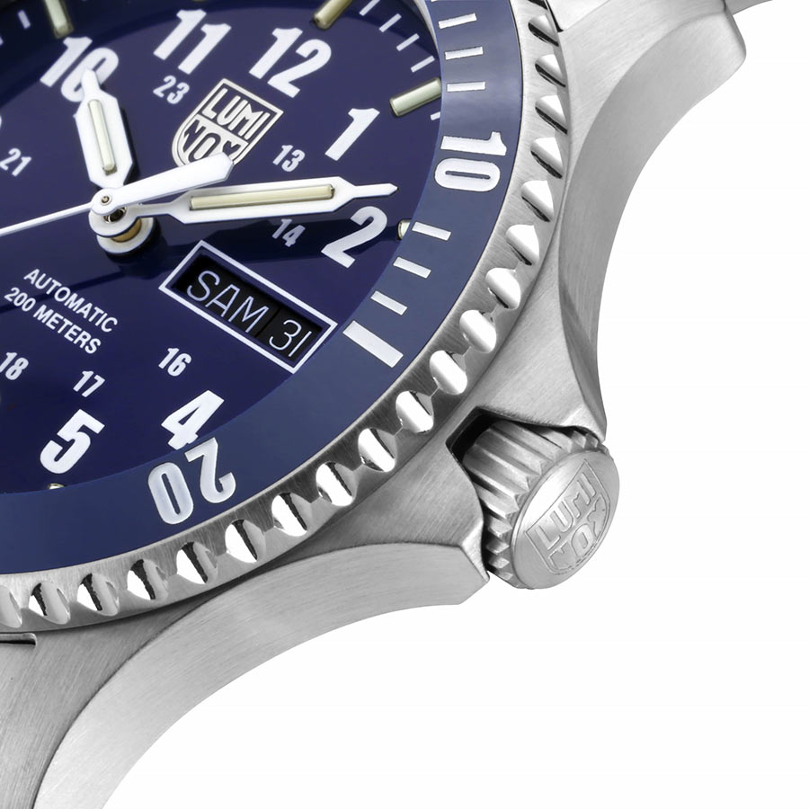Đồng Hồ Nam Luminox Automatic Sport Timer, 42mm, Sport Watch 0924 Màu Xanh Bạc