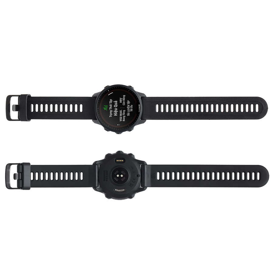 Đồng Hồ Thông Minh Garmin Forerunner 955 Dây Silicone Màu Đen