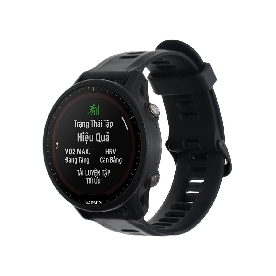 Đồng Hồ Thông Minh Garmin Forerunner 955 Dây Silicone Màu Đen