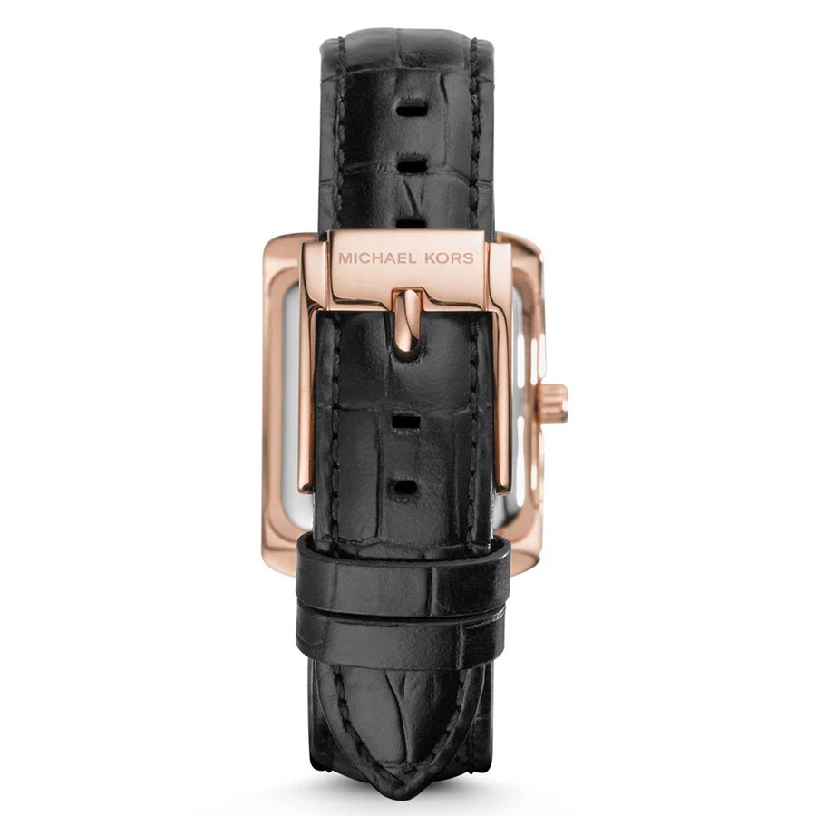 Đồng Hồ Nữ Michael Kors MK2336 Màu Đen – Vàng Hồng