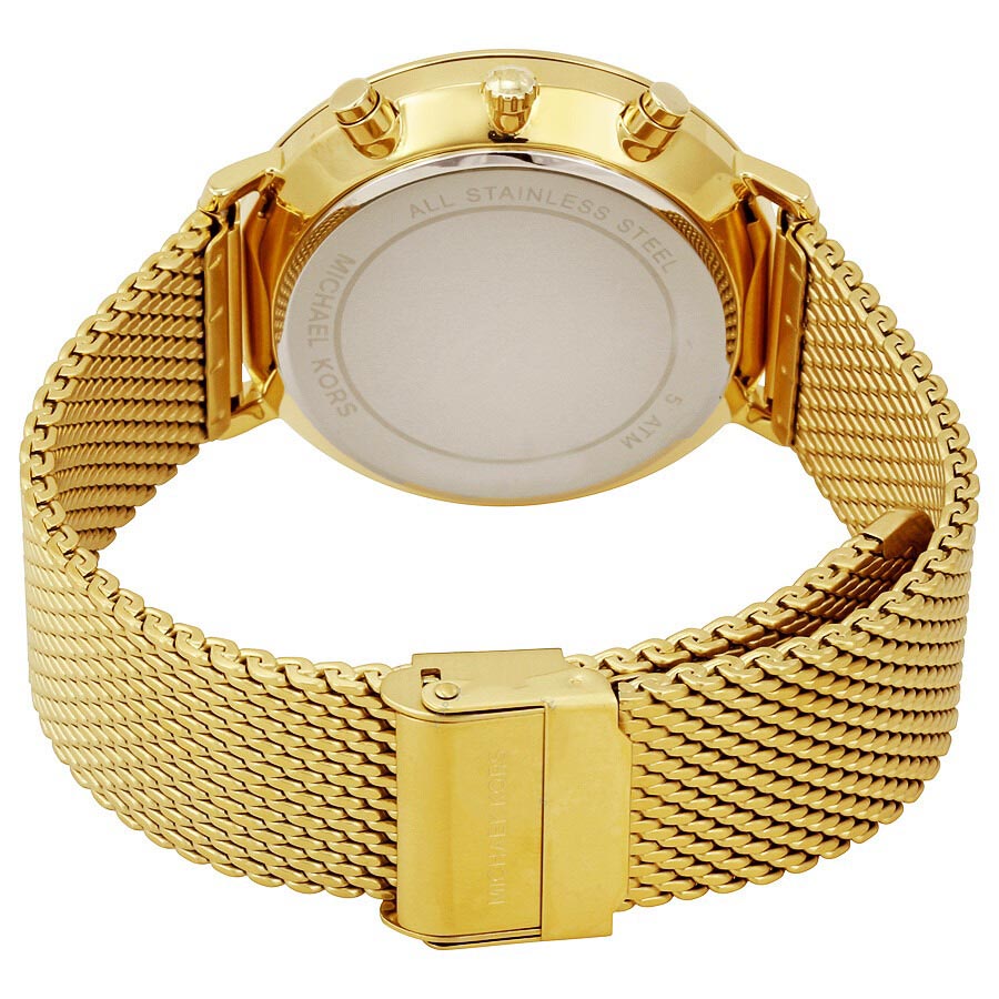 Đồng Hồ Nam Michael Kors Jaryn Black Dial Men's Watch MK8503 Màu Đen Vàng