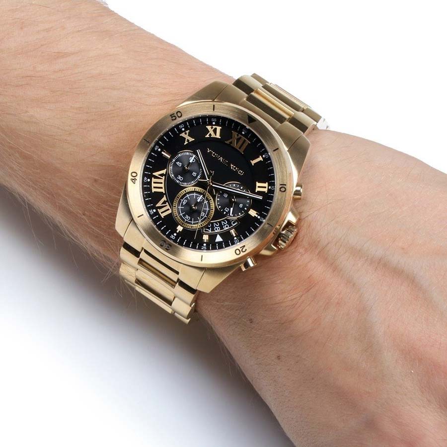 Đồng Hồ Nam Michael Kors MK8481 Màu Đen Vàng