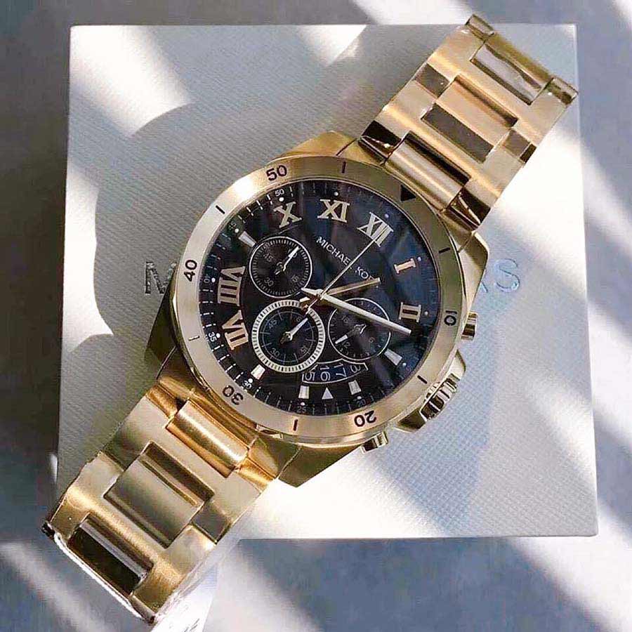 Đồng Hồ Nam Michael Kors MK8481 Màu Đen Vàng