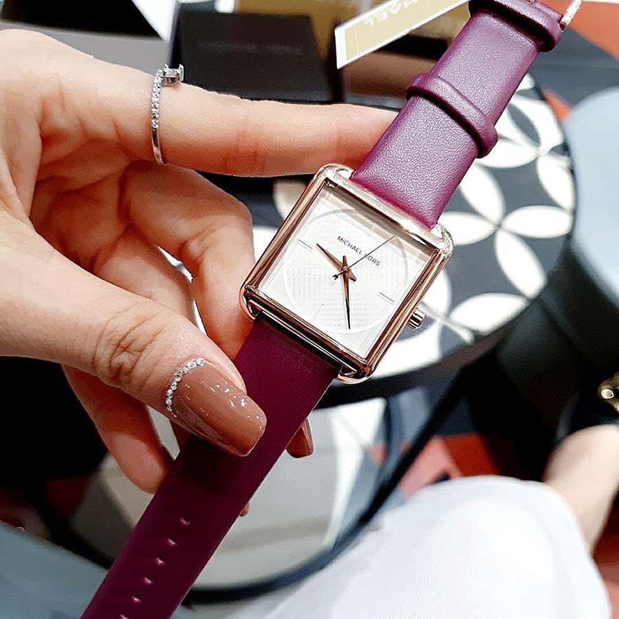 Đồng Hồ Nữ Michael Kors MK2585 Màu Vàng Hồng - Tím