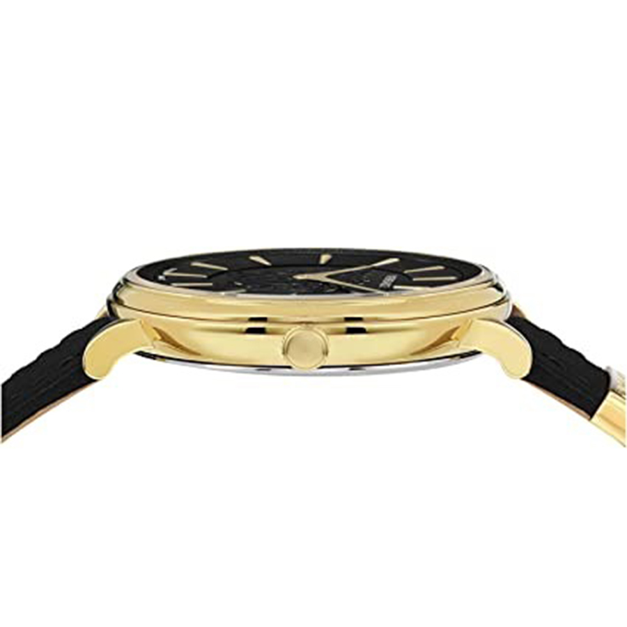 Đồng Hồ Nữ Versace V-Circle Medusa Watch VE8101919 38mm Màu Đen