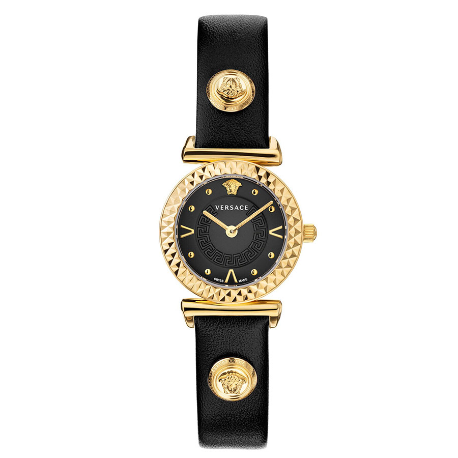 Đồng Hồ Nữ Versace Mini Vanity Veaa01020 Màu Vàng Đen