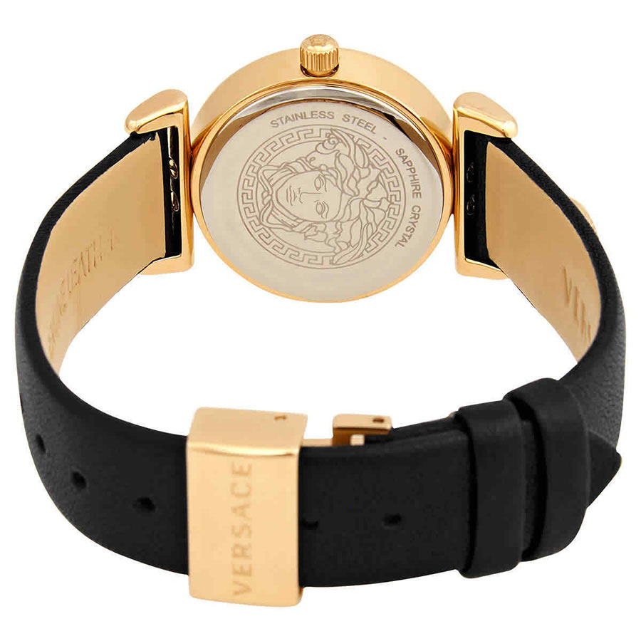 Đồng Hồ Nữ Versace Mini Vanity Veaa01020 Màu Vàng Đen