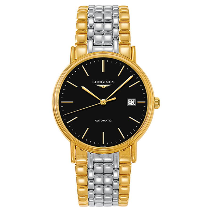 Đồng Hồ Nam Longines Presence Blackgold L4.921.2.52.7 Màu Vàng Đen