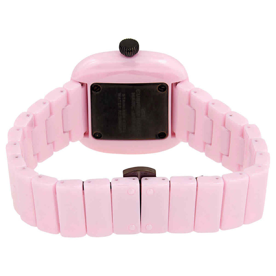 Đồng Hồ Nữ Marc Jacobs The Cushion Quartz Red Dial Ladies Watch MJ0120184711 Màu Hồng Đỏ