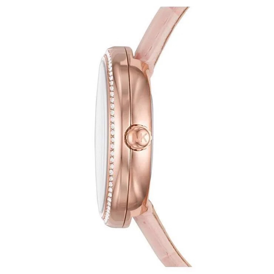 Đồng Hồ Nữ Michael Kors Courtney Rose Gold Watch MK2718 36mm Màu Vàng Trắng