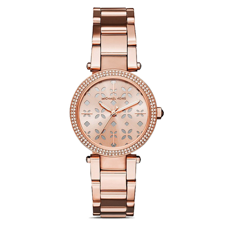 Đồng Hồ Nữ Michael Kors Parker Mini Rose Gold MK6470 Màu Vàng Hồng