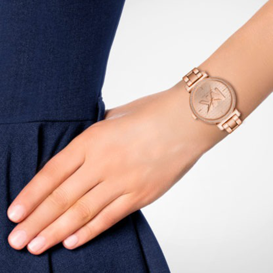 Đồng Hồ Nữ Michael Kors MK4335 Màu Vàng Hồng