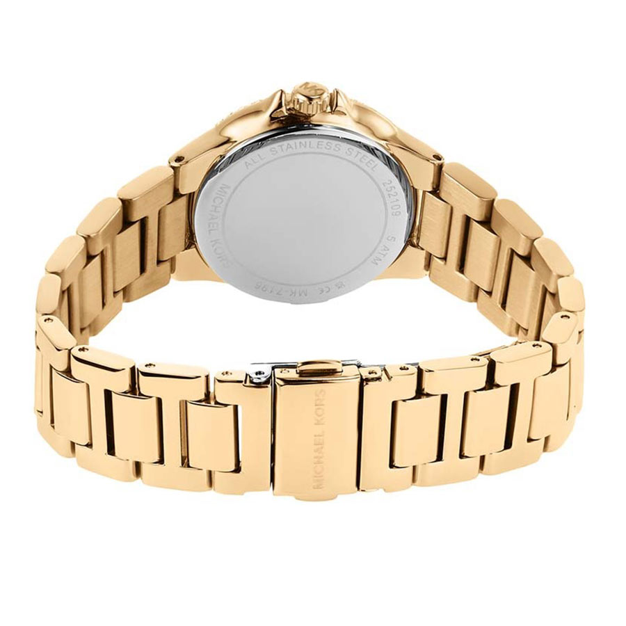 Đồng Hồ Nữ Michael Kors Camille Watch MK7196 Case 33mm Màu Vàng Đỏ