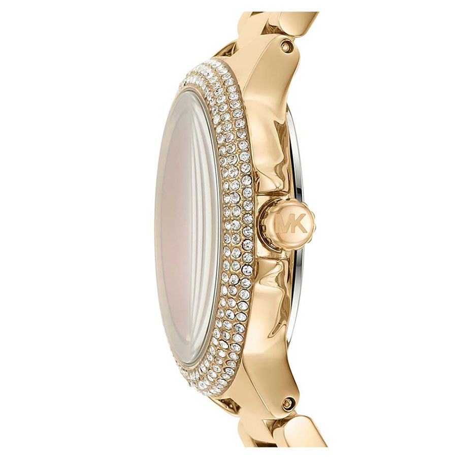 Đồng Hồ Nữ Michael Kors Camille Watch MK7196 Case 33mm Màu Vàng Đỏ