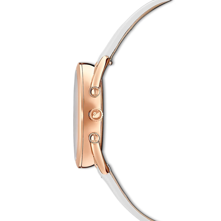 Đồng Hồ Nữ Swarovski Crystalline Glam Watch 5452459 Màu Trắng