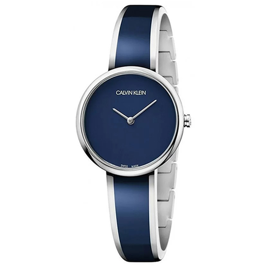 Đồng Hồ Nữ Calvin Klein CK K4E2N11N Màu Xanh Bạc