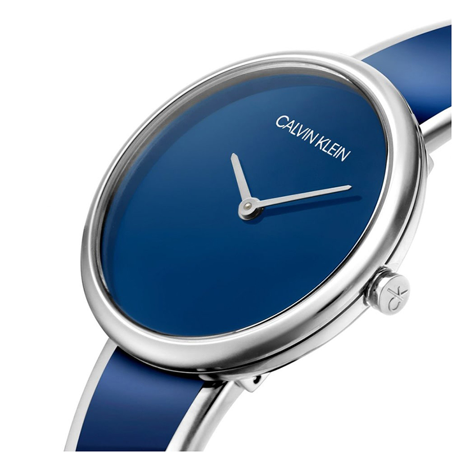Đồng Hồ Nữ Calvin Klein CK K4E2N11N Màu Xanh Bạc