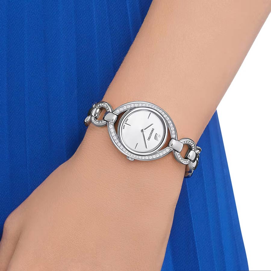 Đồng Hồ Nữ Swarovski Stella Watch 5376815 Màu Bạc