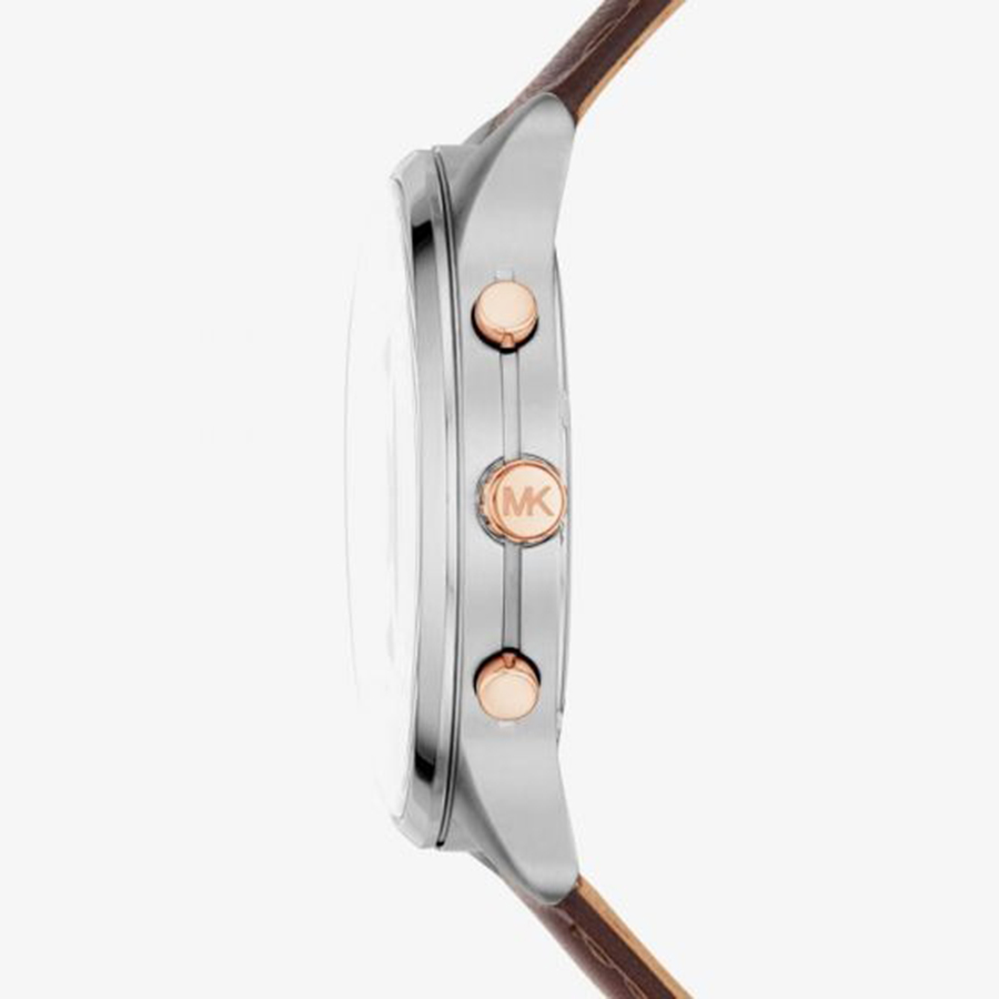 Đồng Hồ Nam Michael Kors MK8722 Case 42mm Màu Bạc Đen