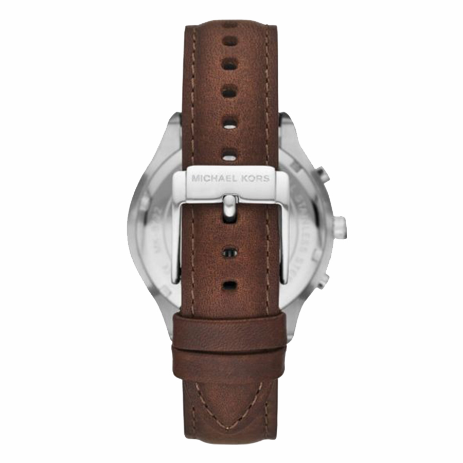 Đồng Hồ Nam Michael Kors MK8722 Case 42mm Màu Bạc Đen