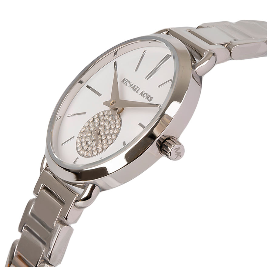 Đồng Hồ Michael Kors Nữ MK3837 28mm Màu Bạc