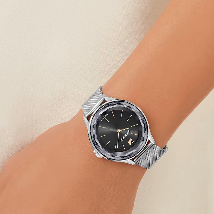 Đồng Hồ Swarovski Octea Nova Watch 5430420 Màu Bạc