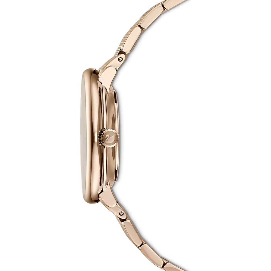 Đồng Hồ Nữ Swarovski Crystalline Chic Watch 5547611 Màu Vàng Champagne