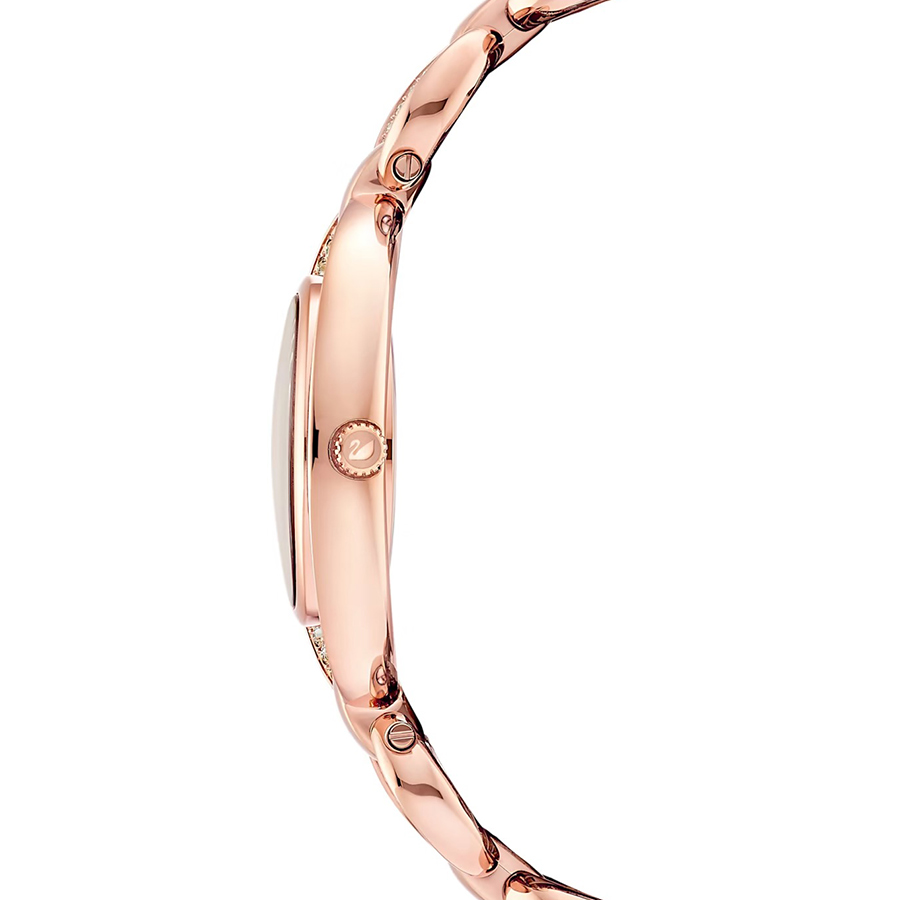 Đồng Hồ Nữ Swarovski Stella Watchmetal Bracelet Rose Gold Tone 5470415 Màu Vàng Hồng