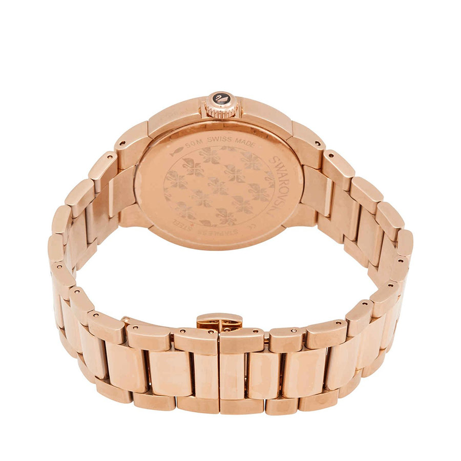 Đồng Hồ Nữ Swarovski City Rose Gold Tone Watch 5181642 Màu Vàng Hồng