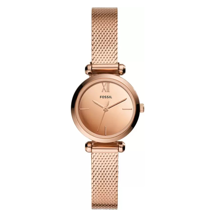 Đồng Hồ Nữ Fossil Tillie Mini Rose Gold-Tone BQ3534 Màu Vàng Hồng