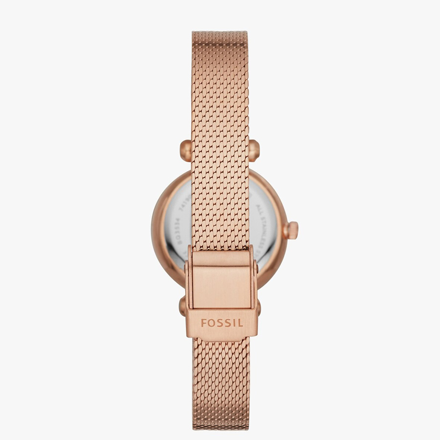 Đồng Hồ Nữ Fossil Tillie Mini Rose Gold-Tone BQ3534 Màu Vàng Hồng