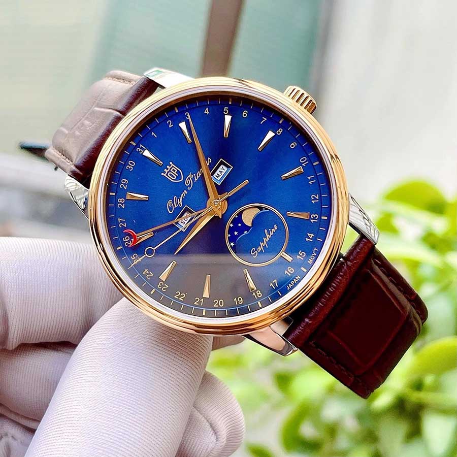 Đồng Hồ Nam Olym Pianus Emperor OP5738-80MR-GL-X Phối Màu