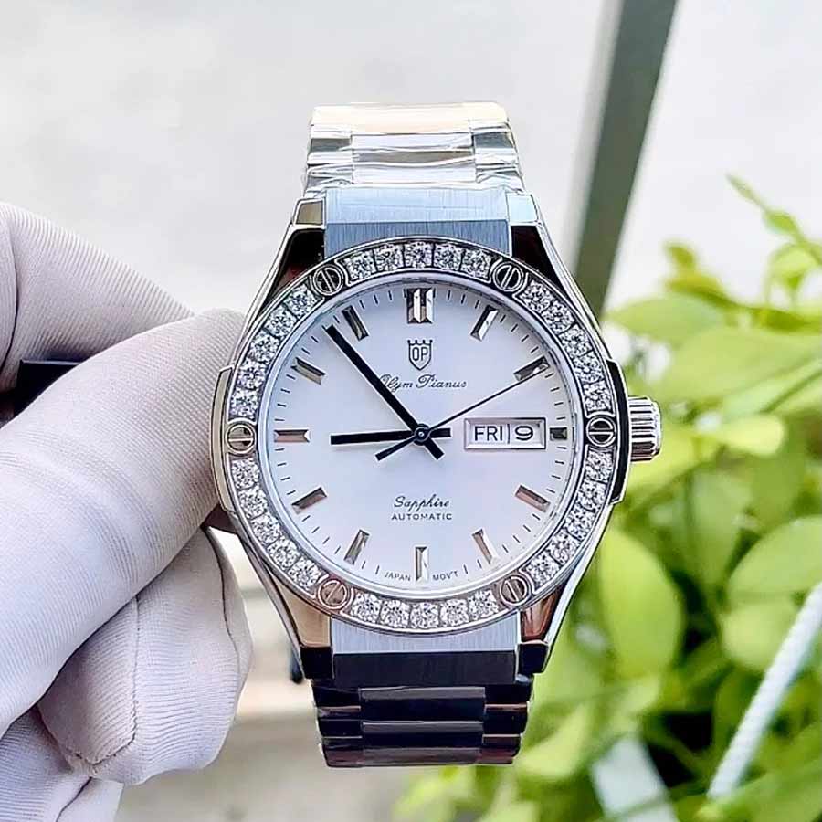 Đồng Hồ Nam Olym Pianus Fusion OP990-45ADGS-T (OP990-45) Màu Bạc