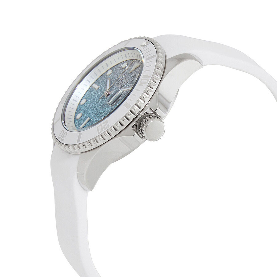 Đồng Hồ Unisex Ice Watch Quartz Watch 020370 Màu Xanh Trắng