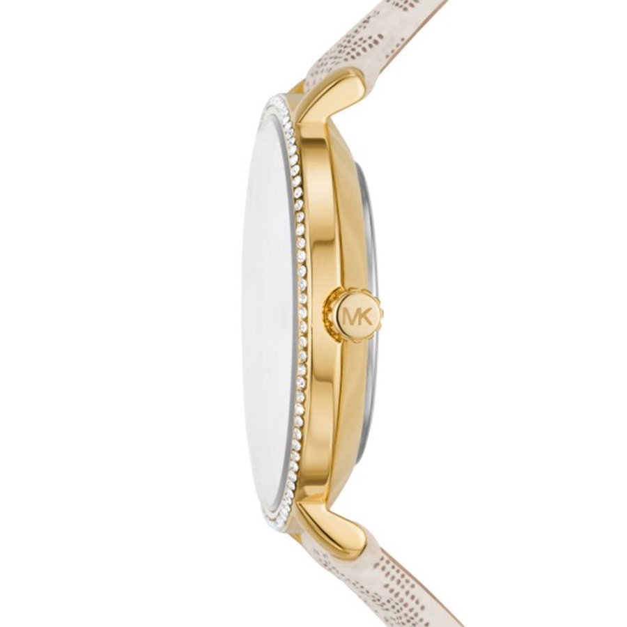 Set Đồng Hồ Nữ Michael Kors MK Pyper Quartz White Dial Ladies Watch MK1037 Màu Trắng